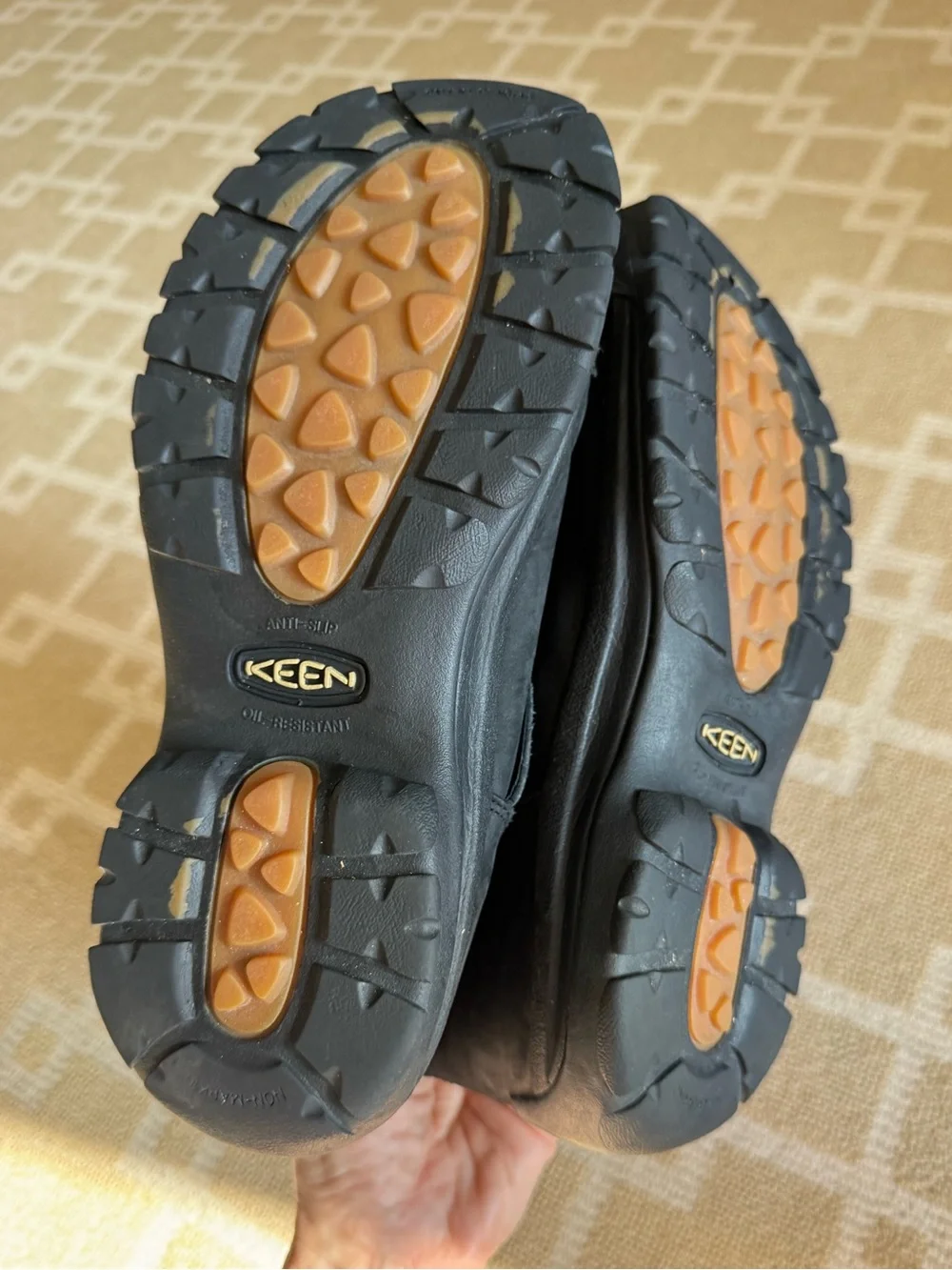 KEEN Black Leather KEEN.DRY Tall Waterproof Boots Comfort Winter Women’s 10